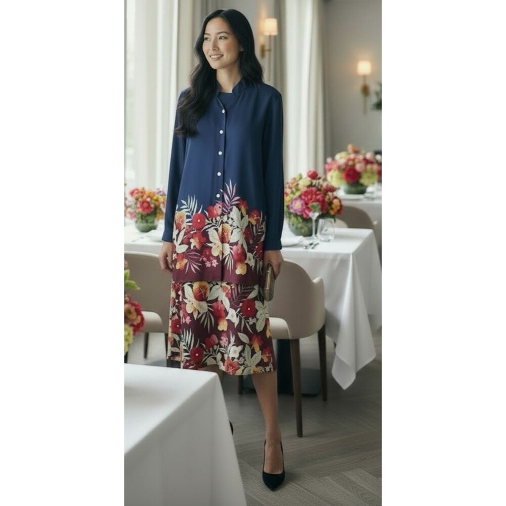 Liz Claiborne Collection sleeveless sheath dress with jacket set 100% SILK sz 10